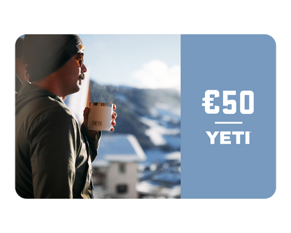YETI CARTE CADEAU €50
