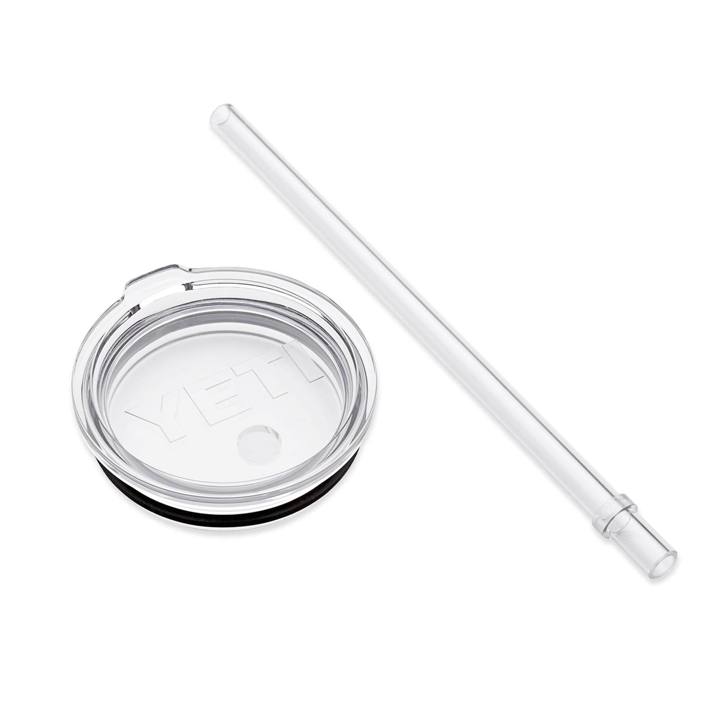 Rambler® Couvercle avec paille pour verre moyen