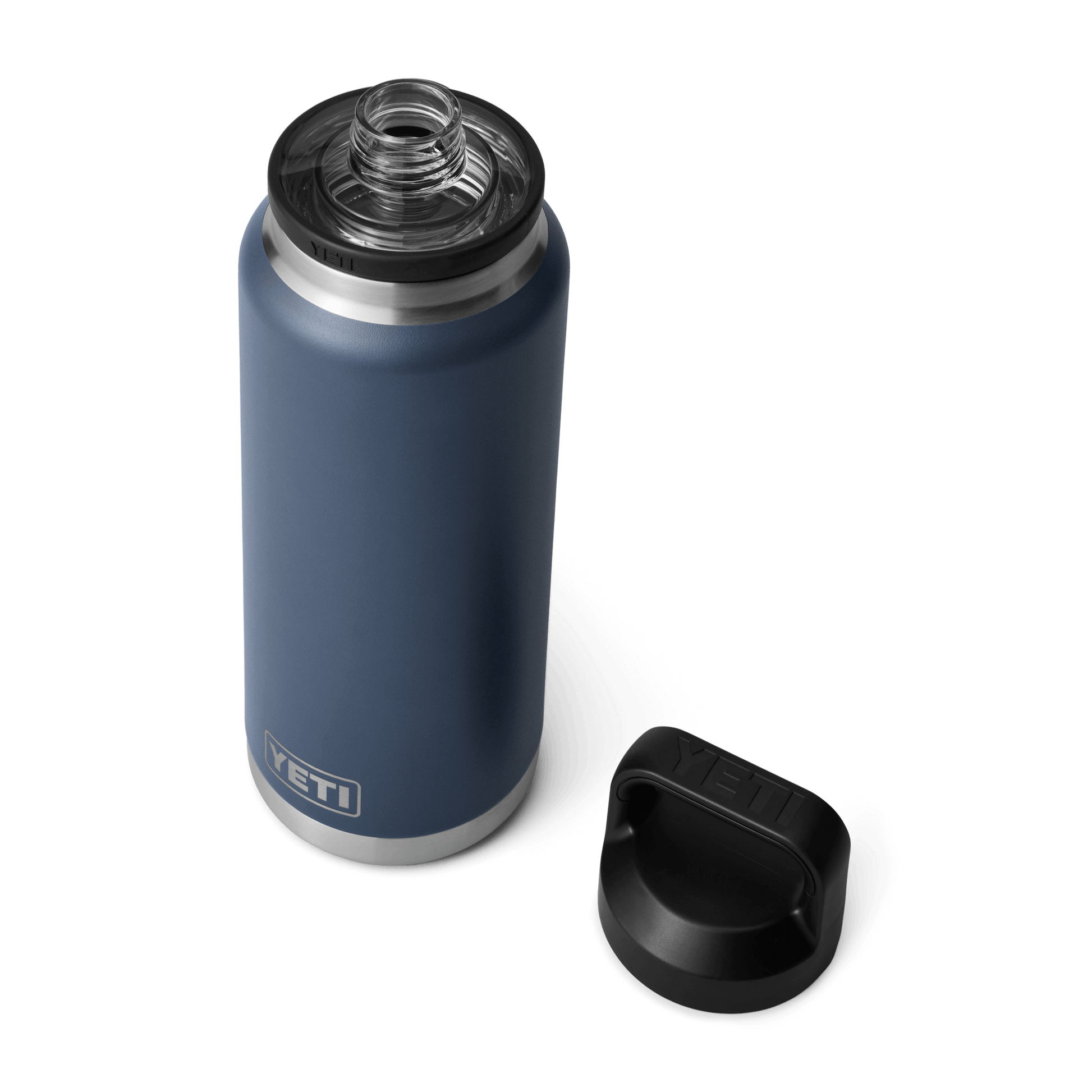 YETI Rambler® Bouteille 36 oz (1065 ml) avec bouchon Chug Navy