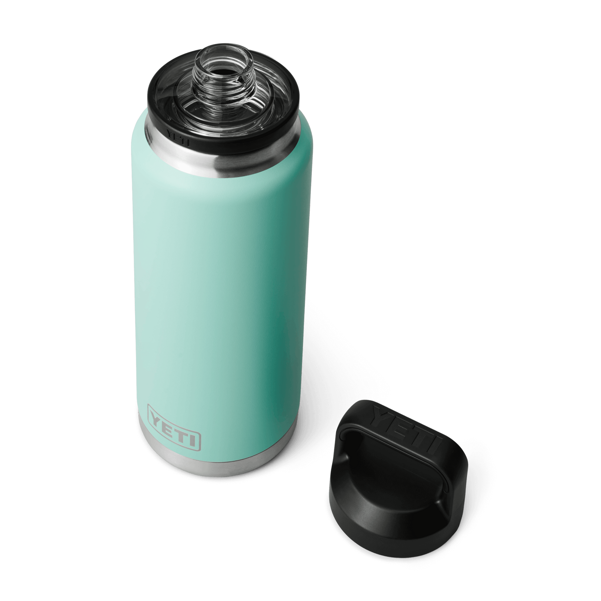 YETI Rambler® Bouteille 36 oz (1065 ml) avec bouchon Chug Sea Foam