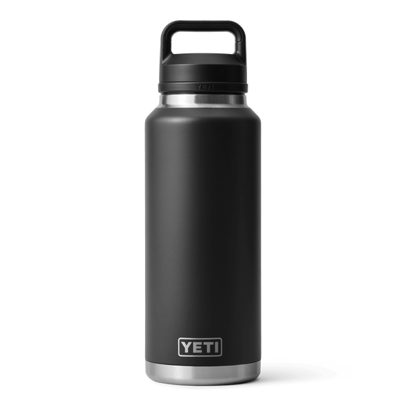 YETI Rambler® Bouteille 46 oz (1,4 l) avec bouchon Chug Noir