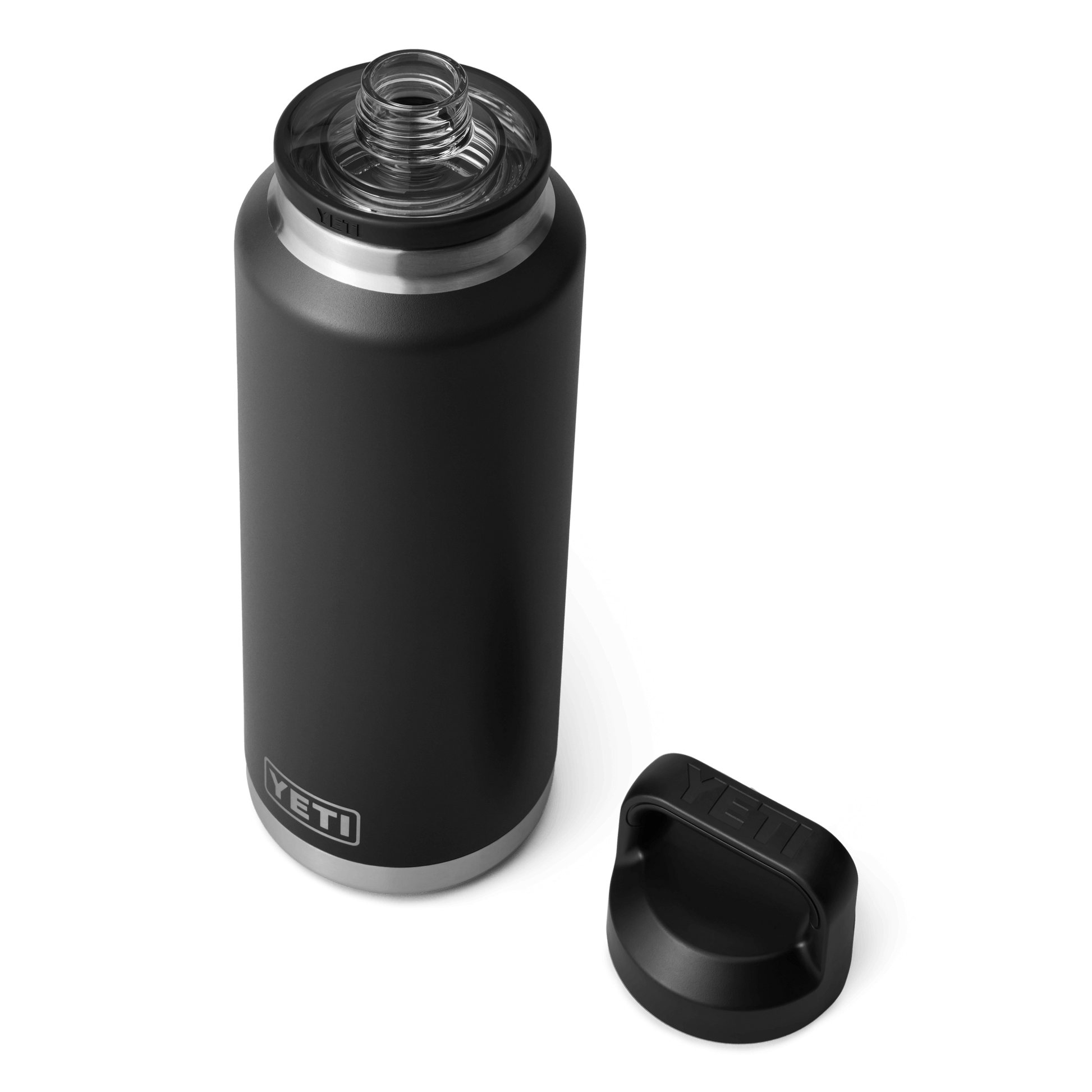 YETI Rambler® Bouteille 46 oz (1,4 l) avec bouchon Chug Noir