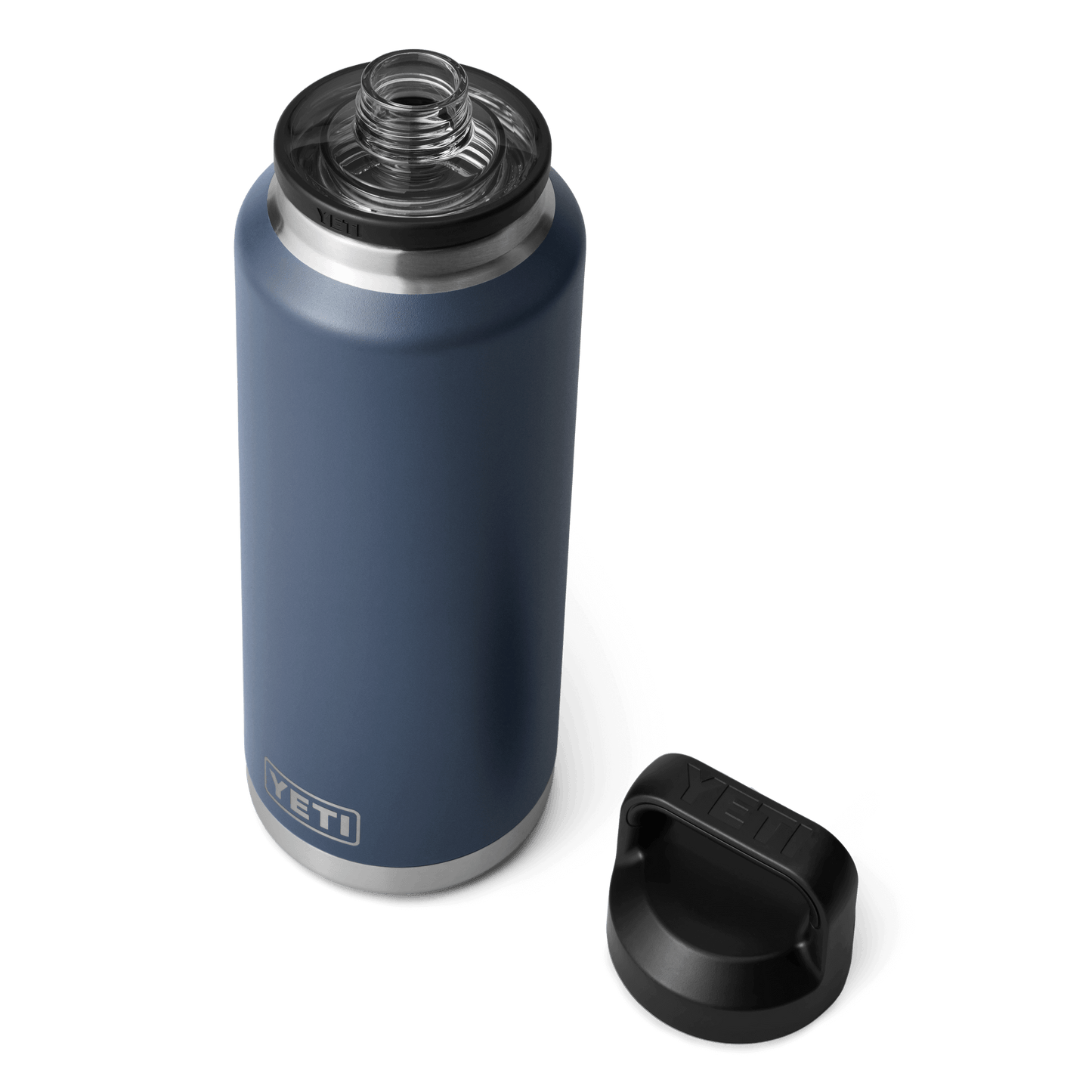 YETI Rambler® Bouteille 46 oz (1,4 l) avec bouchon Chug Navy