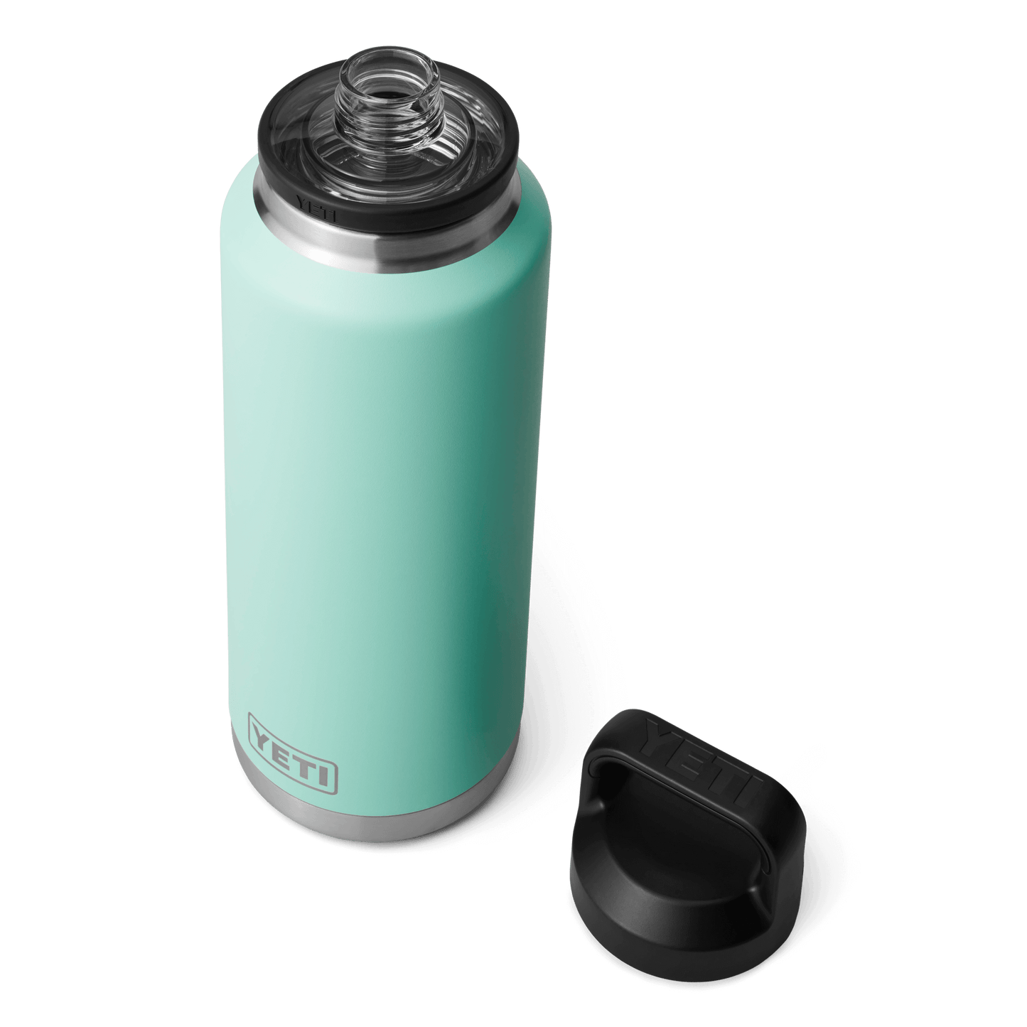 YETI Rambler® Bouteille 46 oz (1,4 l) avec bouchon Chug Sea Foam