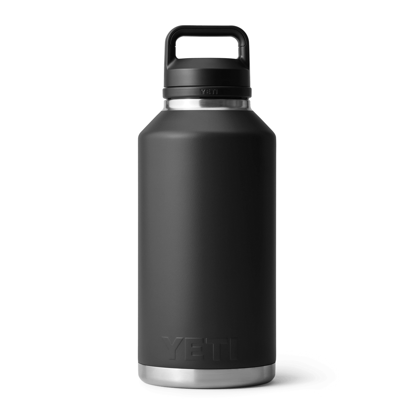 YETI Rambler® Bouteille 64 oz (1,9 l) avec bouchon Chug Noir