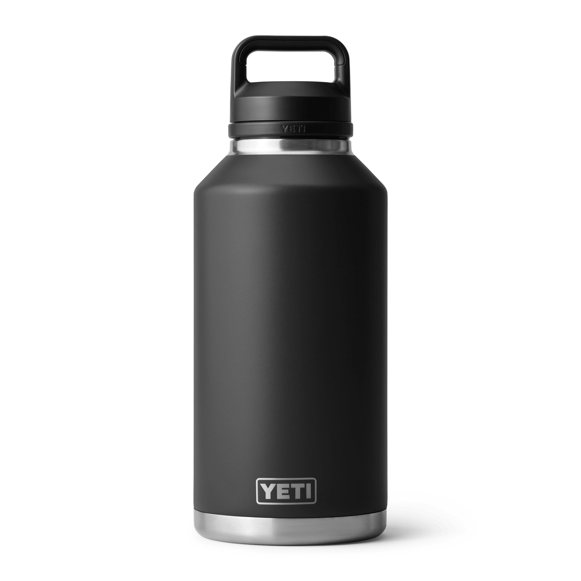 YETI Rambler® Bouteille 64 oz (1,9 l) avec bouchon Chug Noir