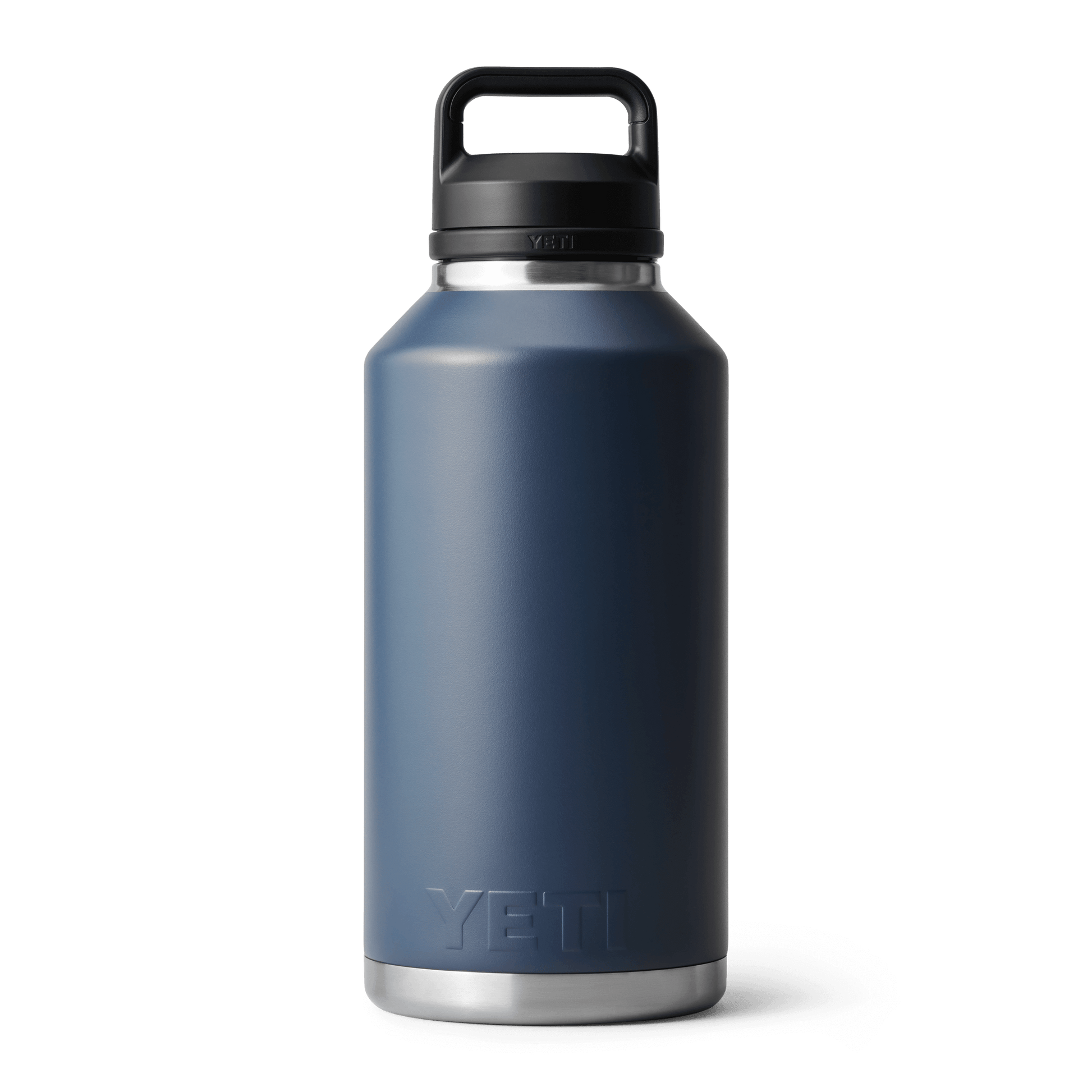 YETI Rambler® Bouteille 64 oz (1,9 l) avec bouchon Chug Navy