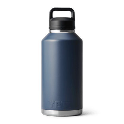 YETI Rambler® Bouteille 64 oz (1,9 l) avec bouchon Chug Navy