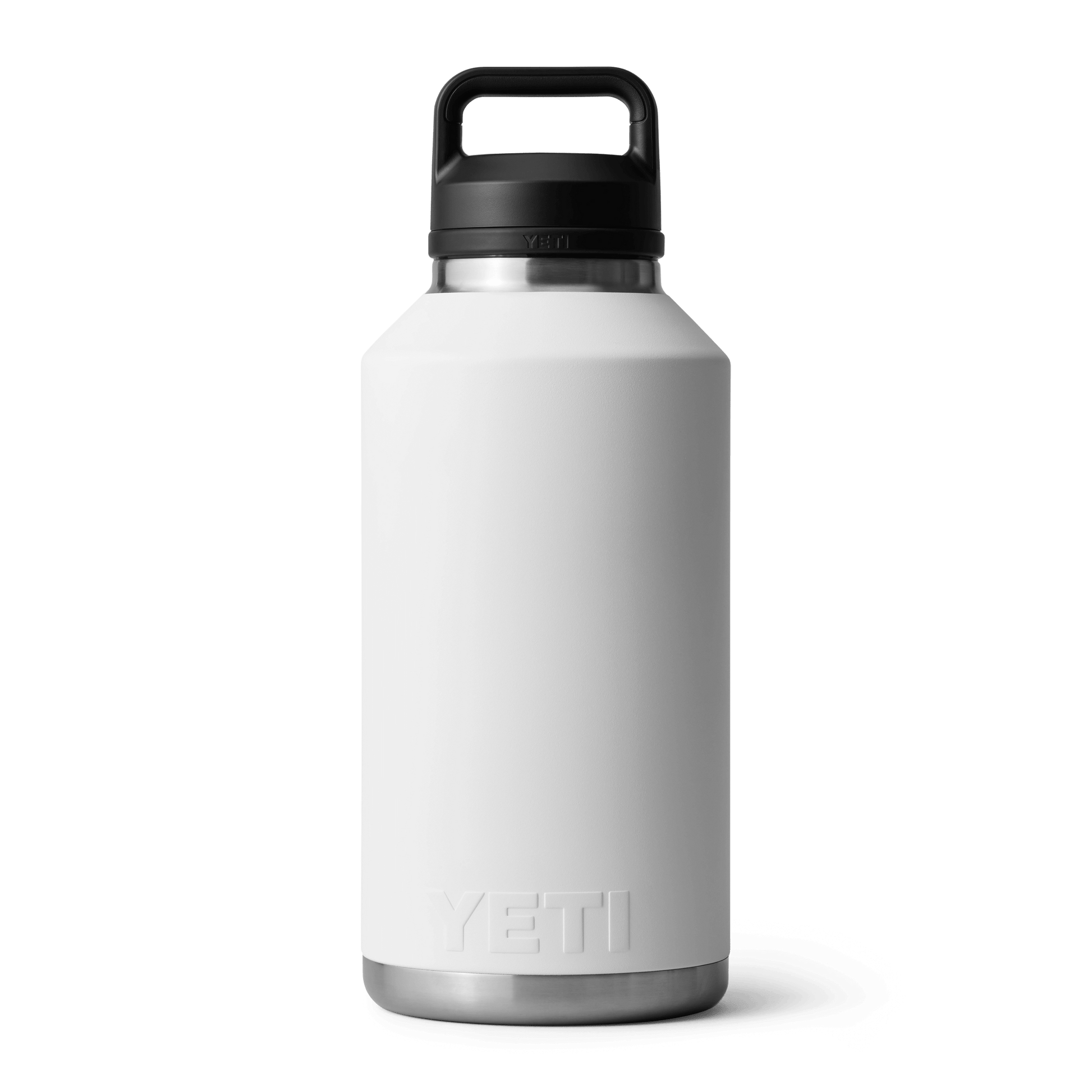 YETI Rambler® Bouteille 64 oz (1,9 l) avec bouchon Chug Blanc