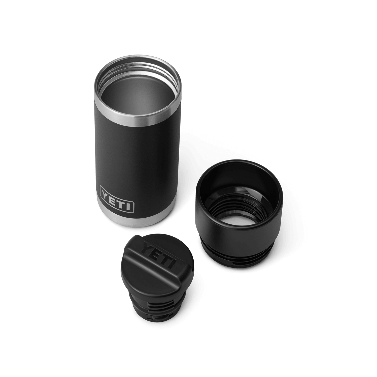 YETI Rambler® Bouteille 12 oz (354 ml) avec bouchon Hotshot Noir