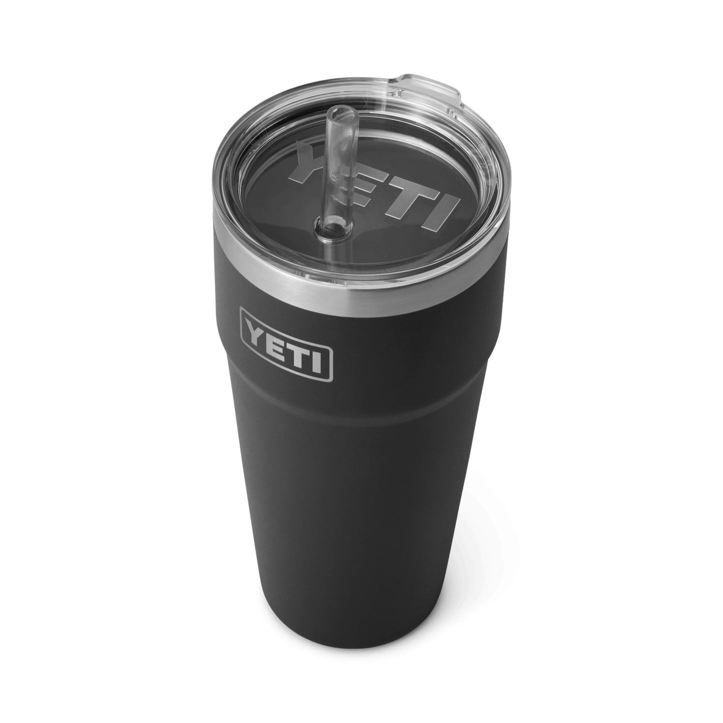 YETI Rambler® Verre 26 oz (760 ml) avec couvercle à paille Noir