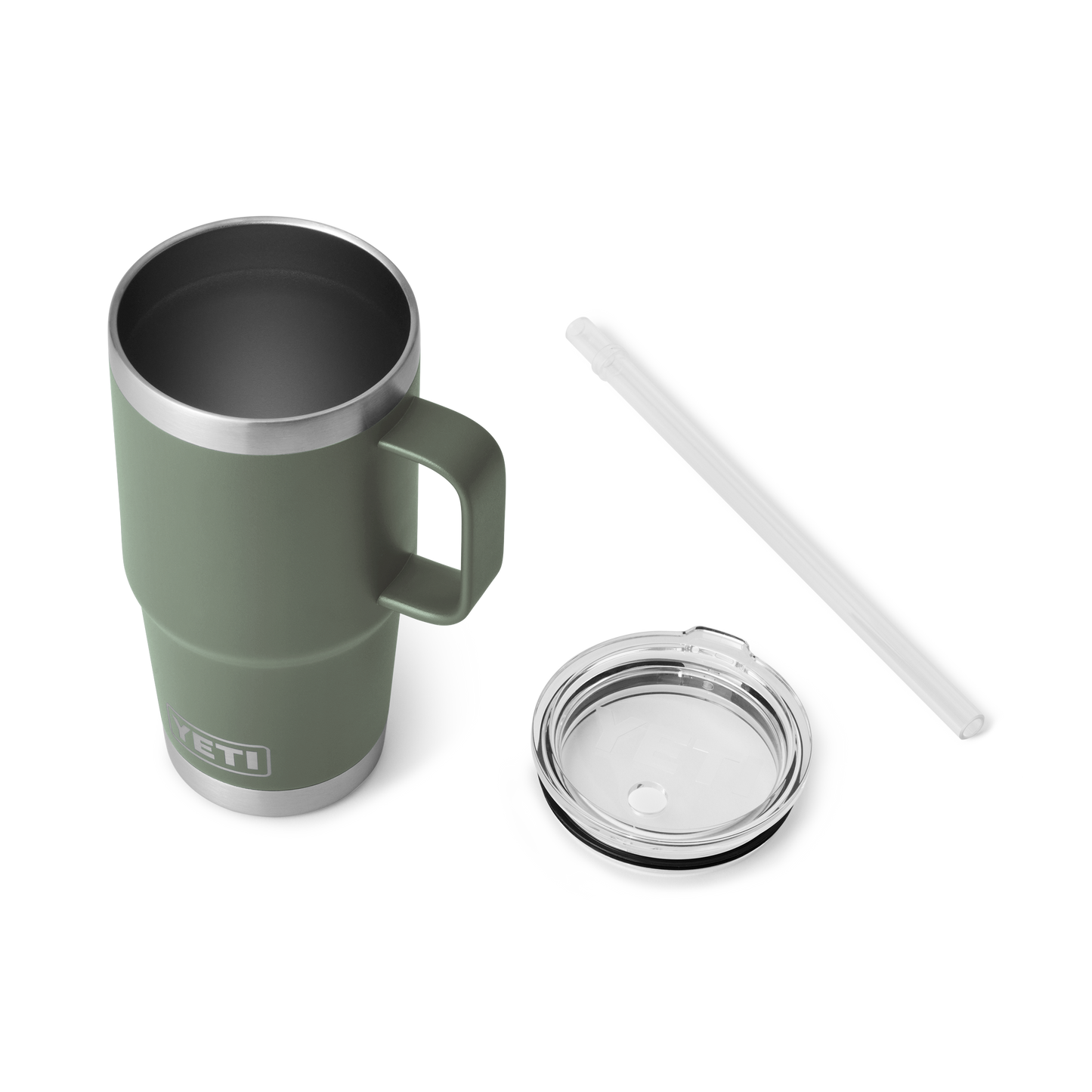 YETI Rambler® Mug De 25 oz (710 ml) Avec couvercle à paille Camp Green