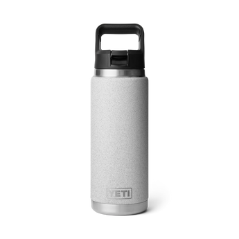 YETI Rambler® Bouteille de 26 oz (739 ml) avec bouchon à paille Grey Stone