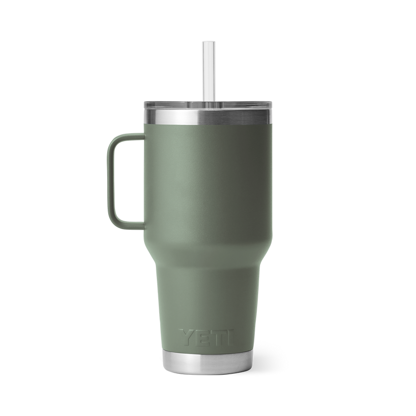 YETI Rambler® Mug De 35 oz (994 ml) Avec couvercle à paille Camp Green