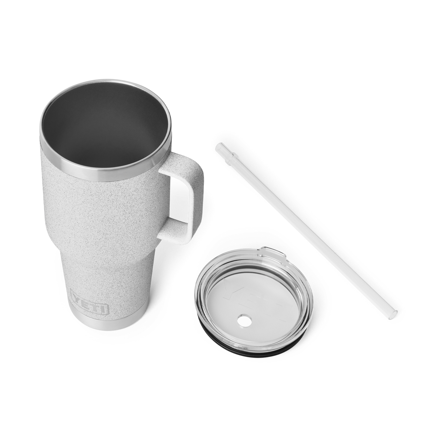 YETI Rambler® Mug De 35 oz (994 ml) Avec couvercle à paille Grey Stone