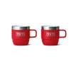 YETI Rambler® 6 oz (177 ml) Stackable Mugs Rescue Red