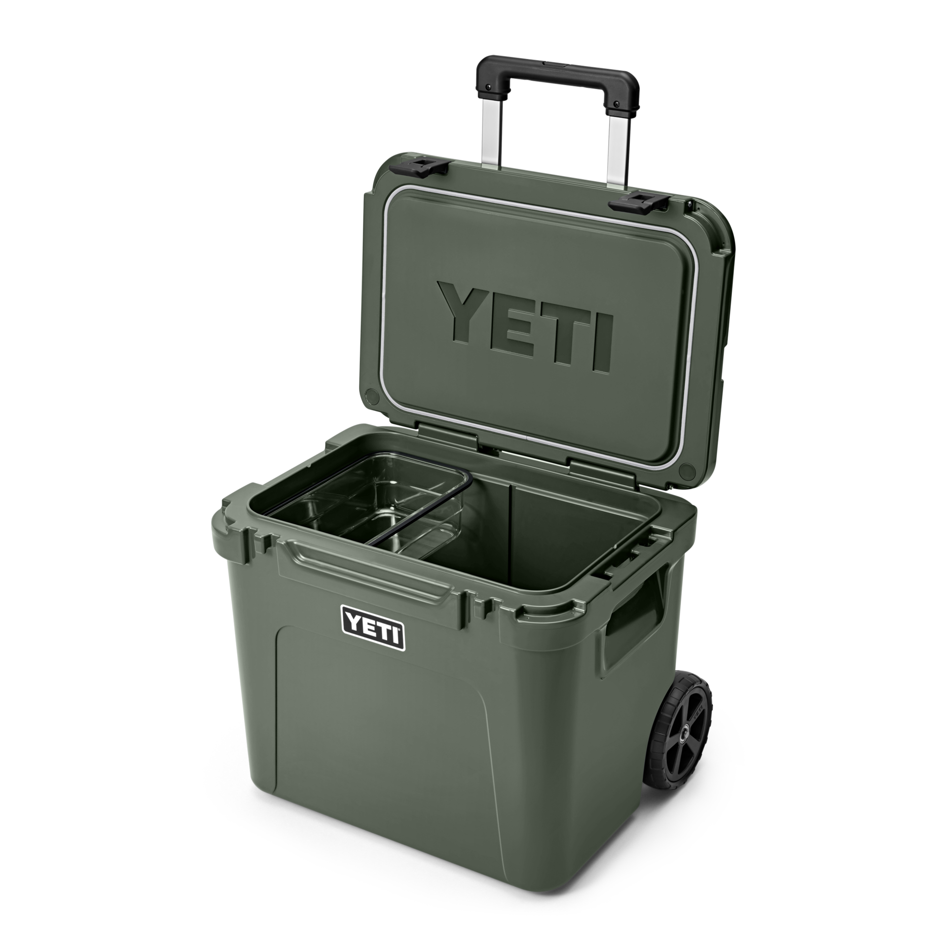 YETI Glacière sur roulettes Roadie® 60 Camp Green