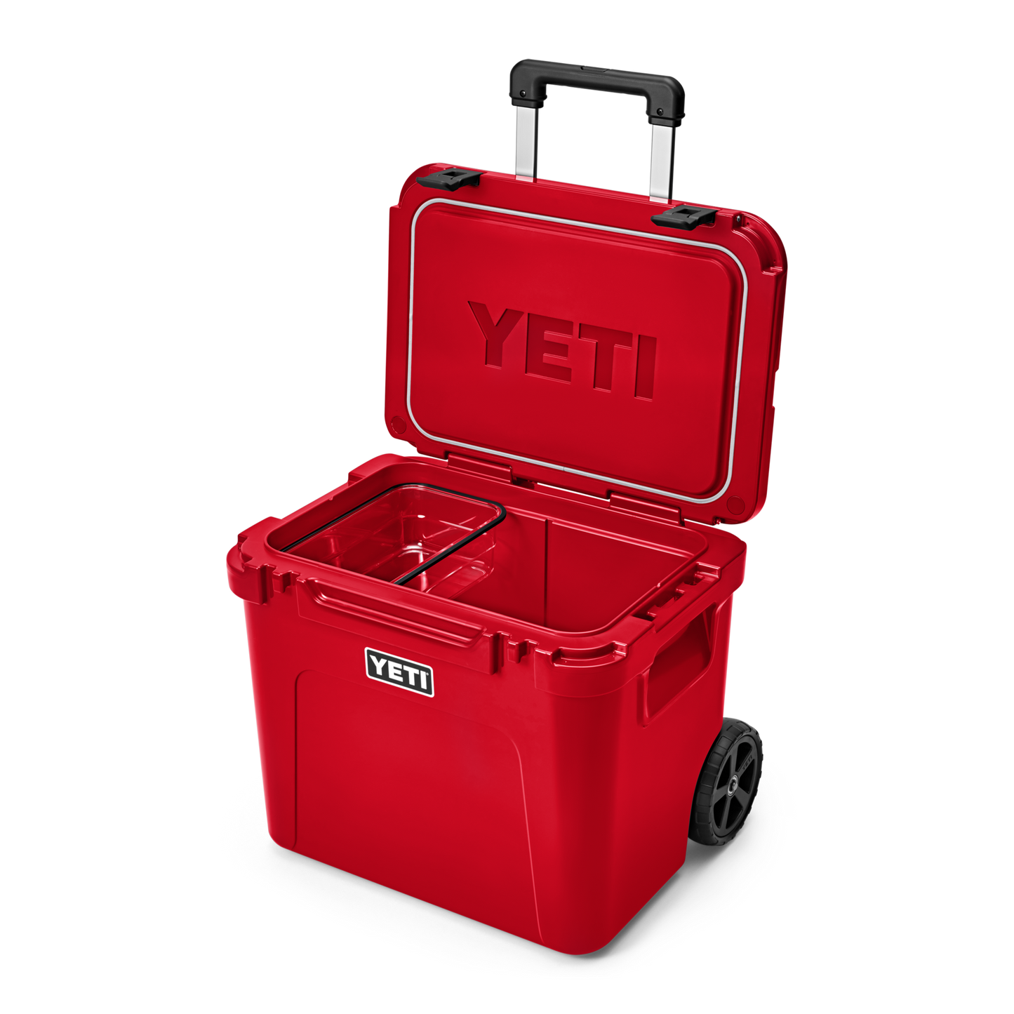 YETI Glacière sur roulettes Roadie® 60 Rescue Red