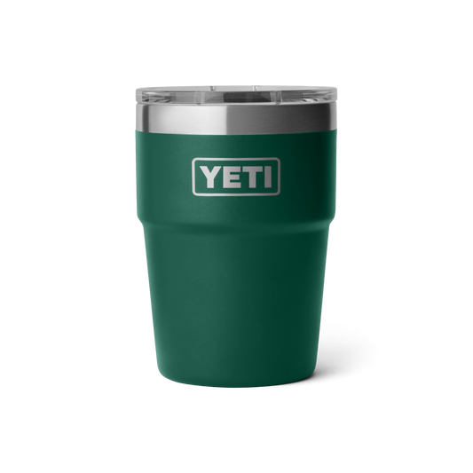 YETI Rambler® 16 oz (473 ml) Stackable Cup Black Forest Green