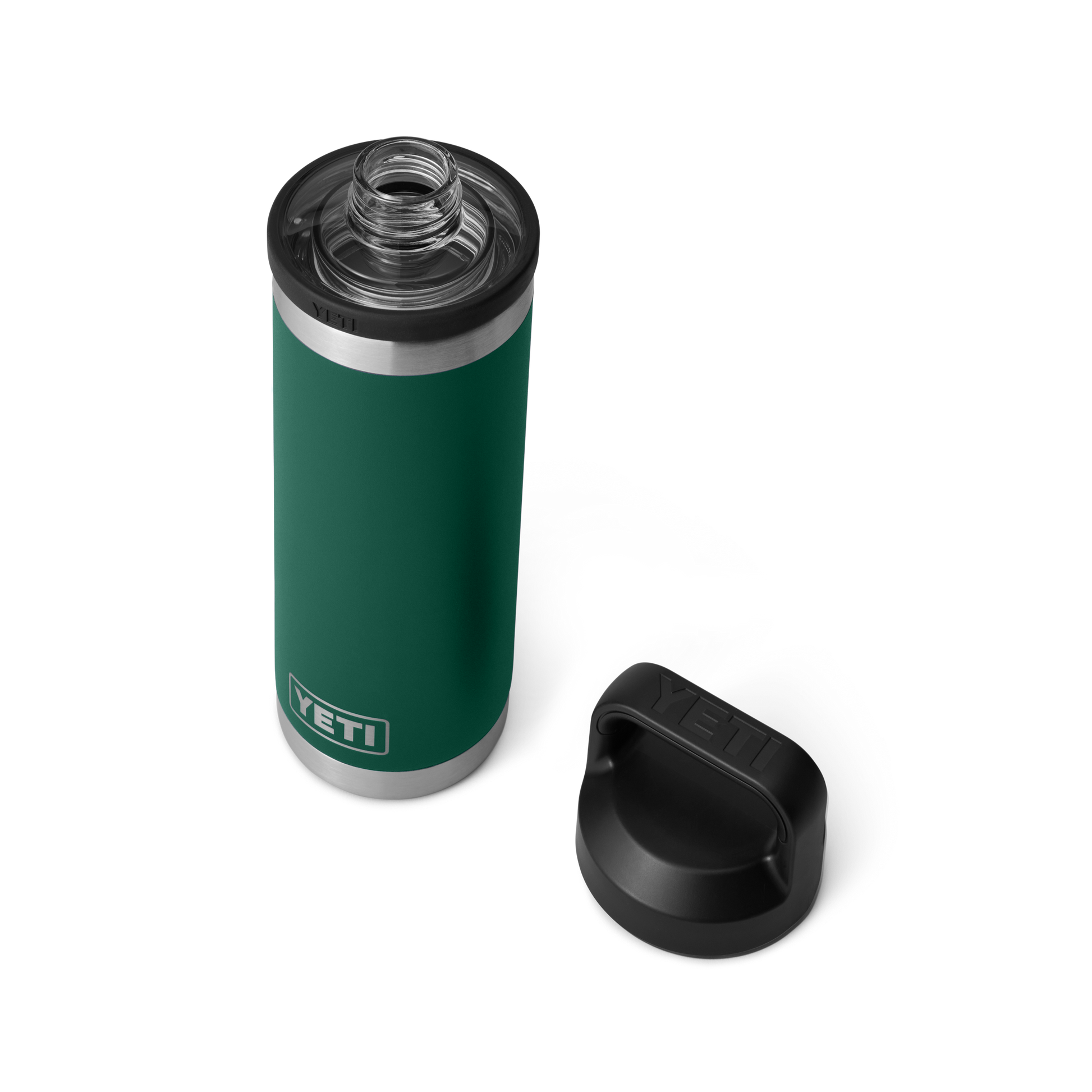 YETI Rambler® Bouteille 18 oz (532 ml) Black Forest Green