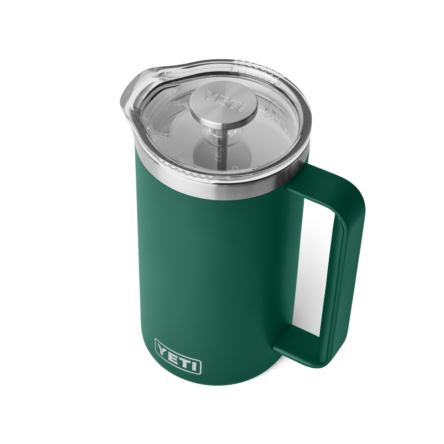 YETI Cafetière à piston Rambler™ de 34 oz (1 L) Black Forest Green