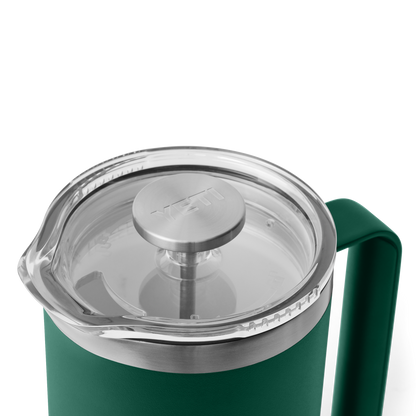 YETI Cafetière à piston Rambler™ de 34 oz (1 L) Black Forest Green