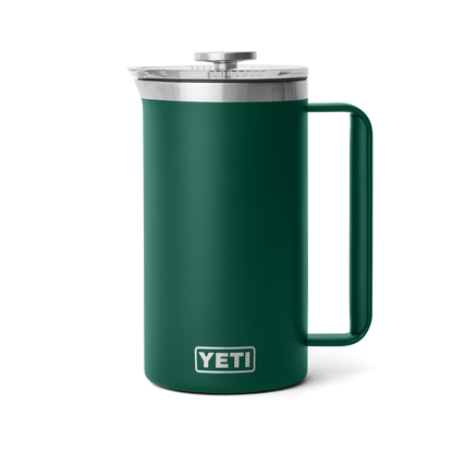 YETI Cafetière à piston Rambler™ de 34 oz (1 L) Black Forest Green