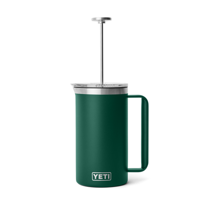 YETI Cafetière à piston Rambler™ de 34 oz (1 L) Black Forest Green