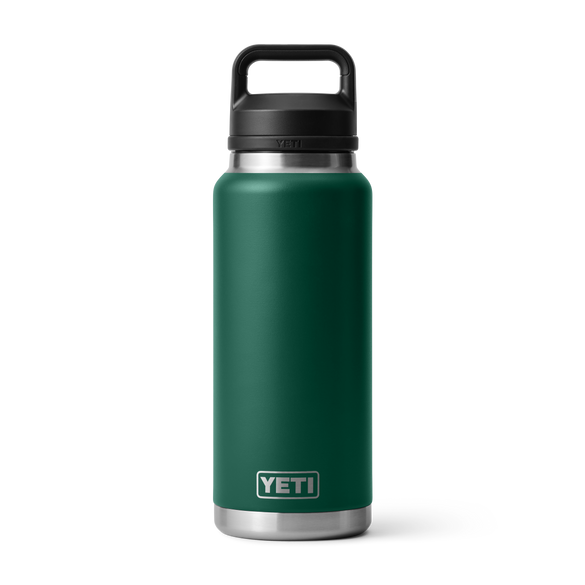 YETI Rambler® Bouteille 36 oz (1 L) Black Forest Green