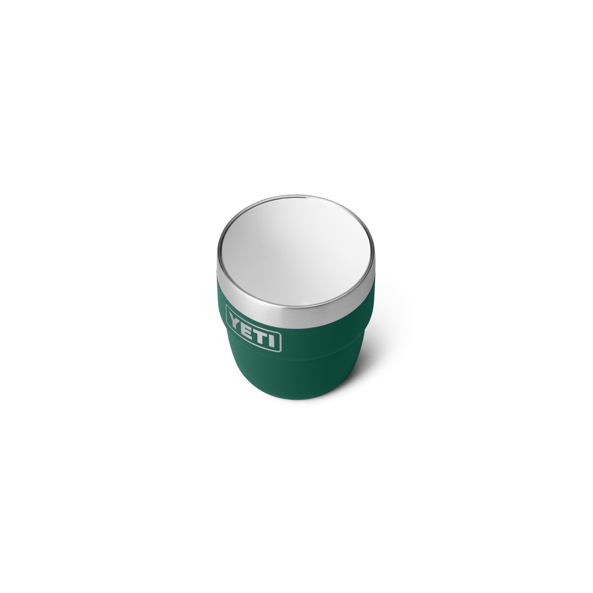 YETI Rambler® Tasse empilable de 4 oz (118 ml) Black Forest Green