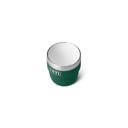 YETI Rambler® Tasse empilable de 4 oz (118 ml) Black Forest Green