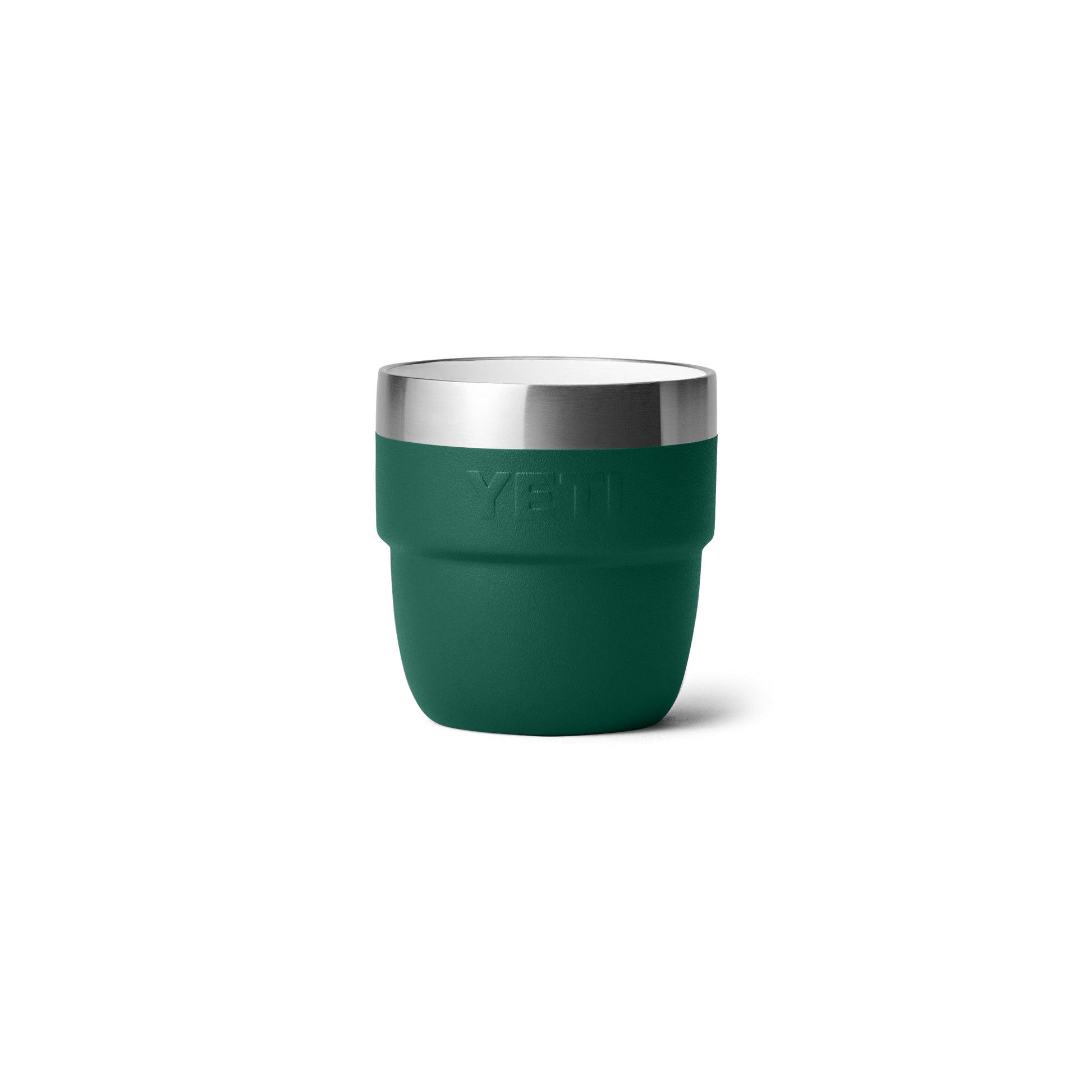 YETI Rambler® Tasse empilable de 4 oz (118 ml) Black Forest Green