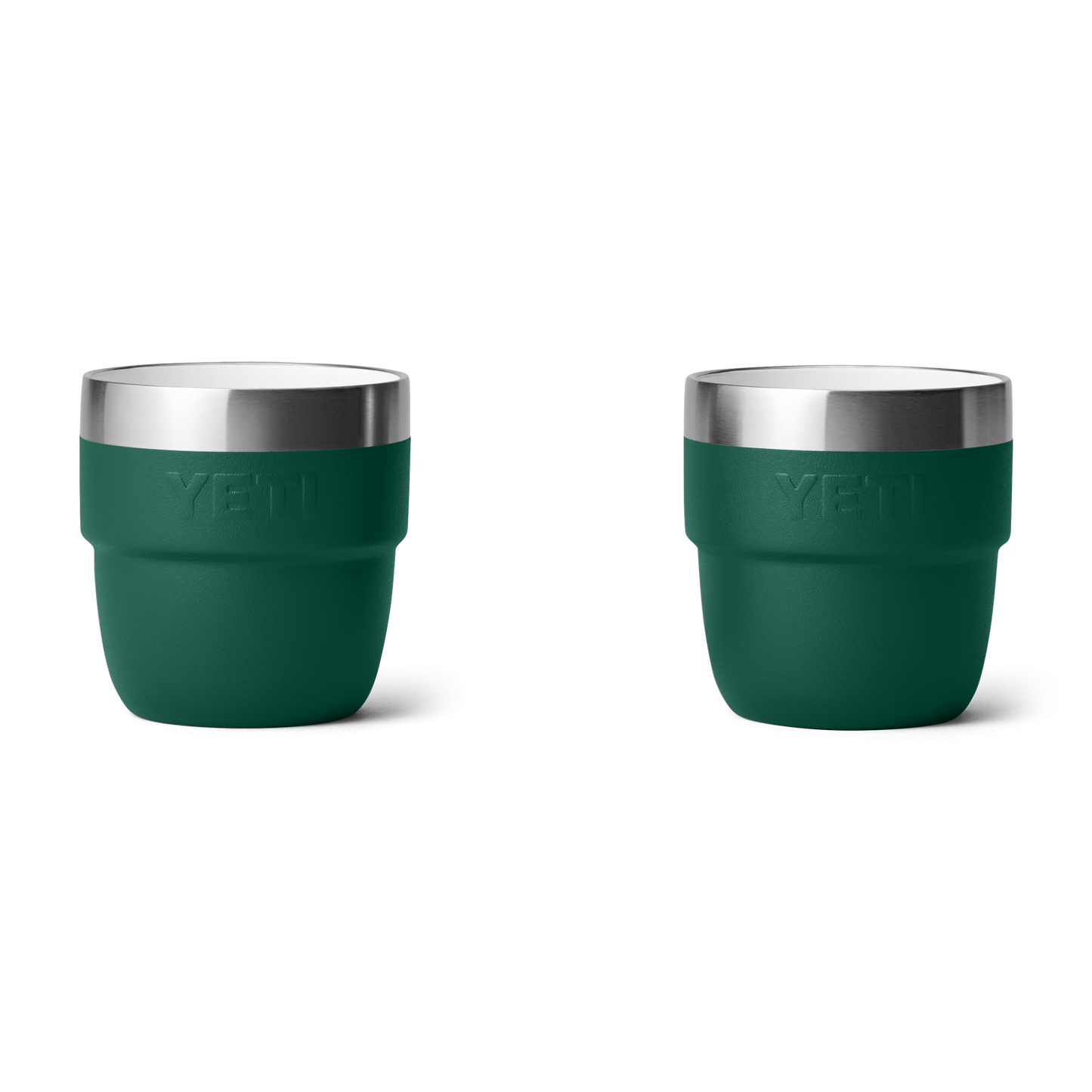 YETI Rambler® Tasse empilable de 4 oz (118 ml) Black Forest Green