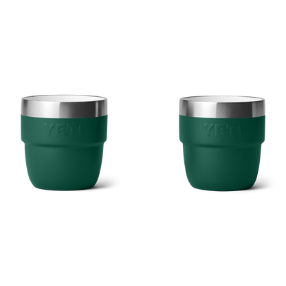 YETI Rambler® Tasse empilable de 4 oz (118 ml) Black Forest Green