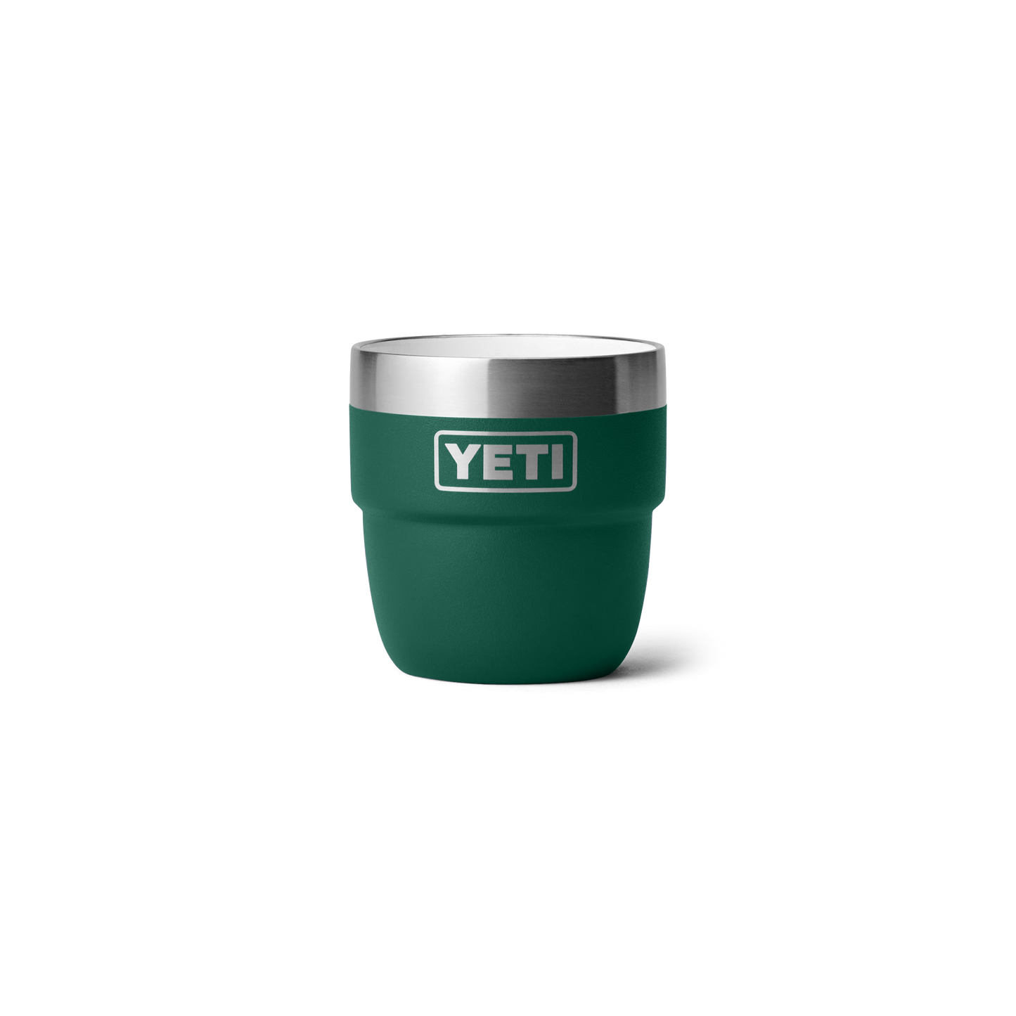 YETI Rambler® Tasse empilable de 4 oz (118 ml) Black Forest Green