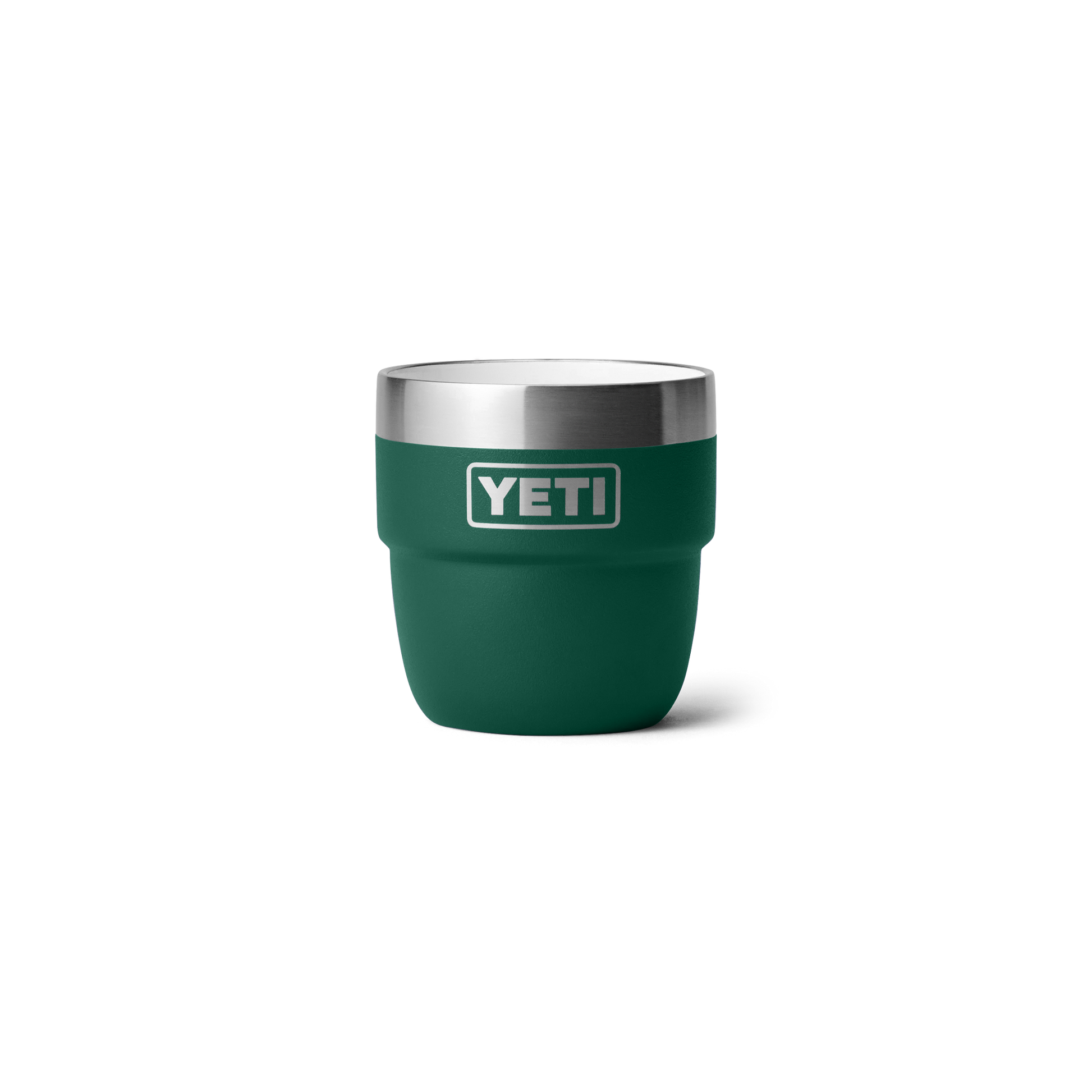 YETI Rambler® Tasse empilable de 4 oz (118 ml) Black Forest Green