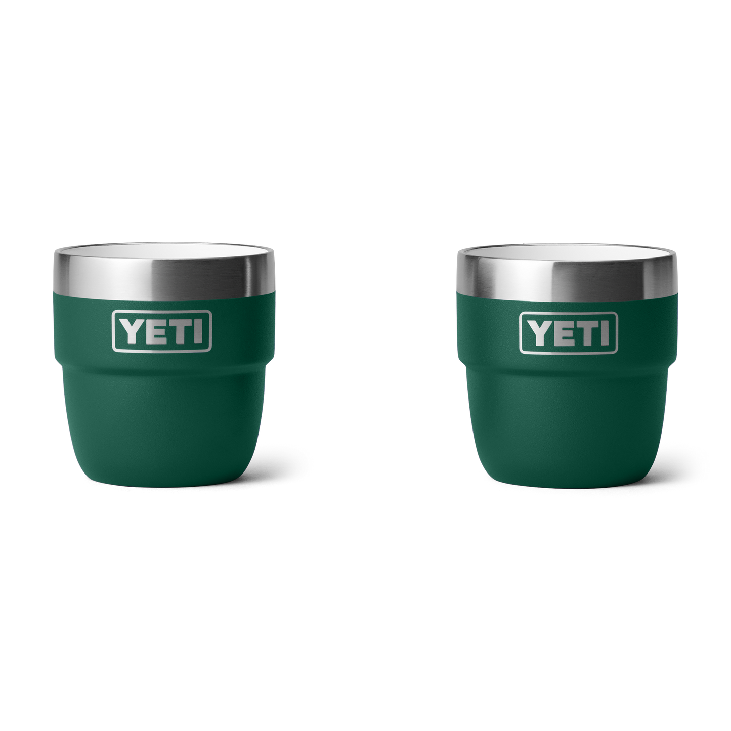 YETI Rambler® Tasse empilable de 4 oz (118 ml) Black Forest Green
