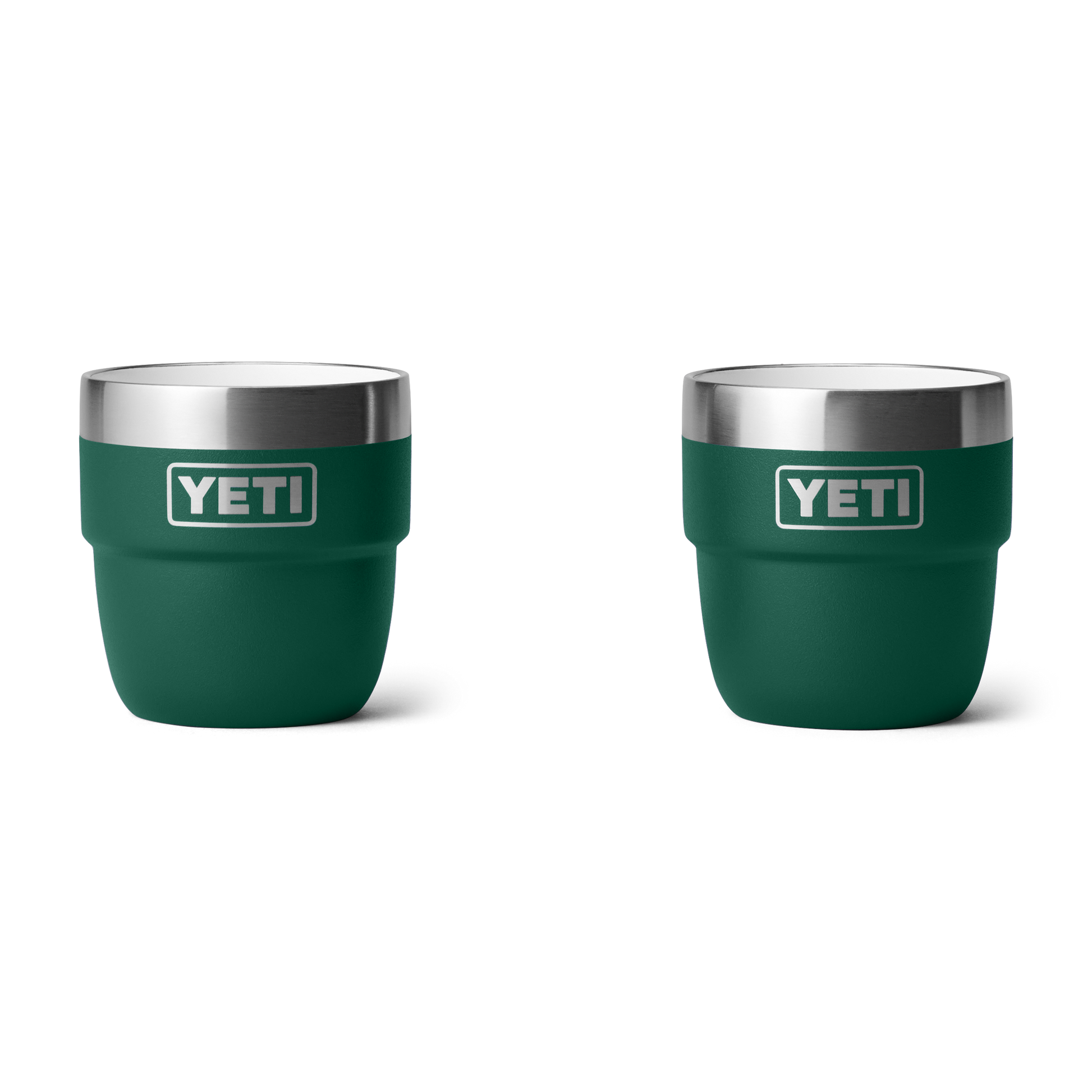YETI Rambler® Tasse empilable de 4 oz (118 ml) Black Forest Green