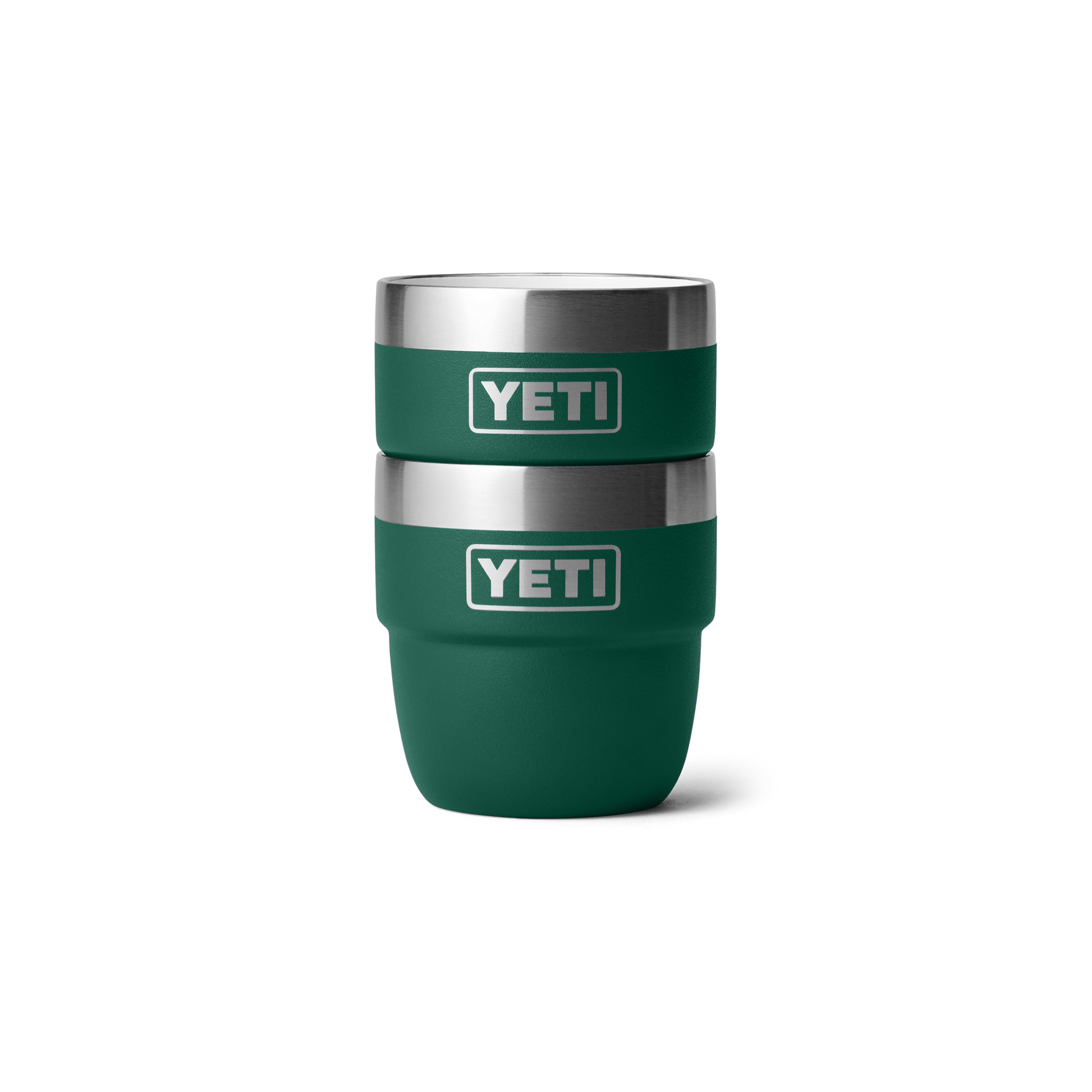 YETI Rambler® Tasse empilable de 4 oz (118 ml) Black Forest Green