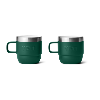 YETI Rambler® Mugs empilables de 6 oz (177 ml) Black Forest Green