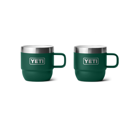 YETI Rambler® Mugs empilables de 6 oz (177 ml) Black Forest Green