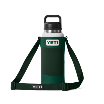YETI Rambler® Bottle Sling Grand Black Forest Green