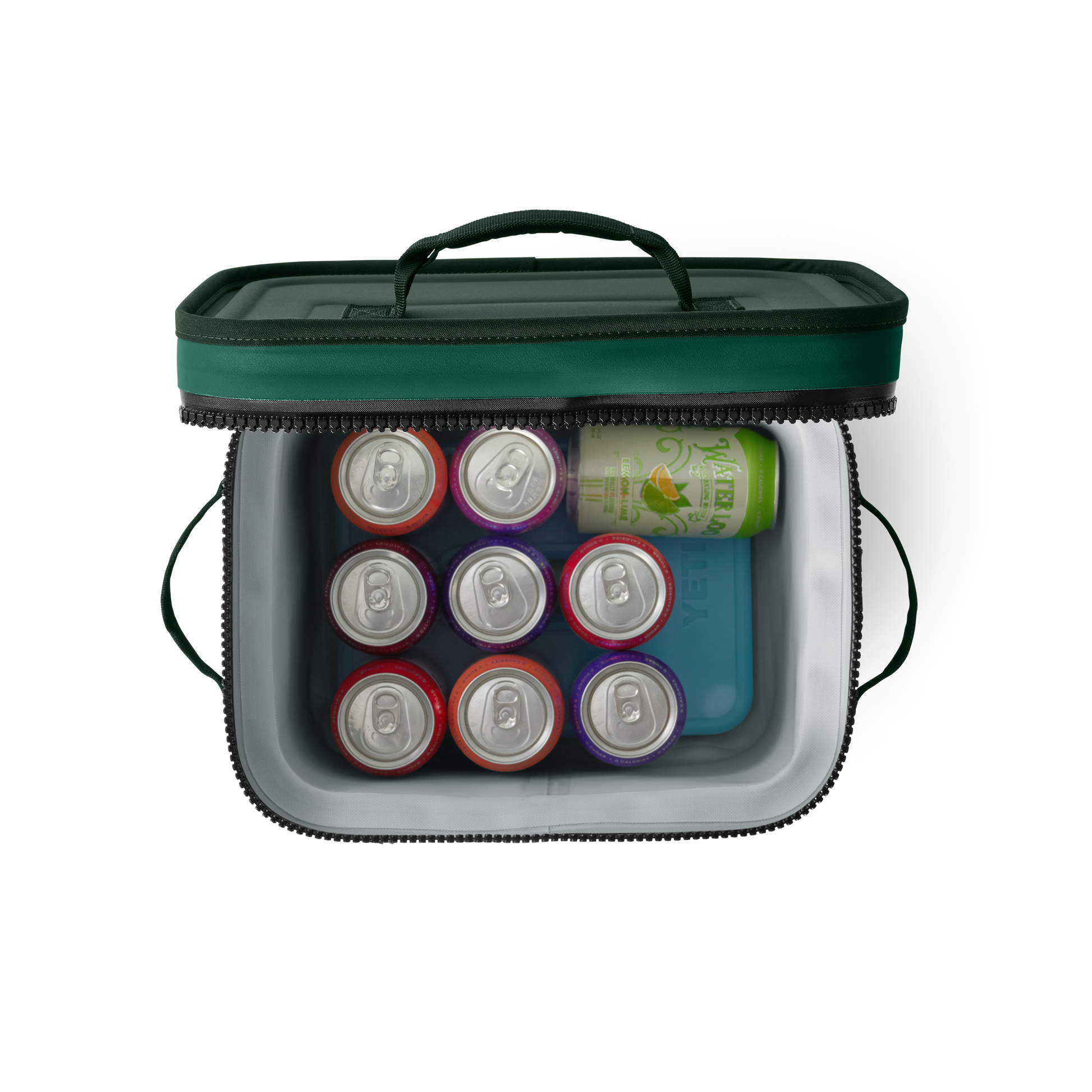 YETI Glacière souple Hopper Flip® 12 Black Forest Green