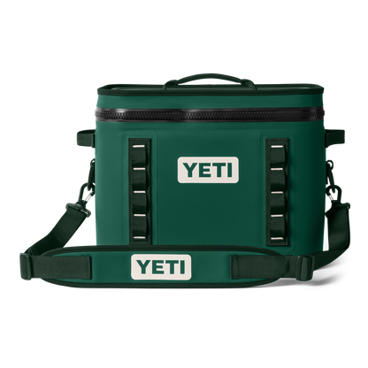YETI Glacière souple Hopper Flip® 18 Black Forest Green