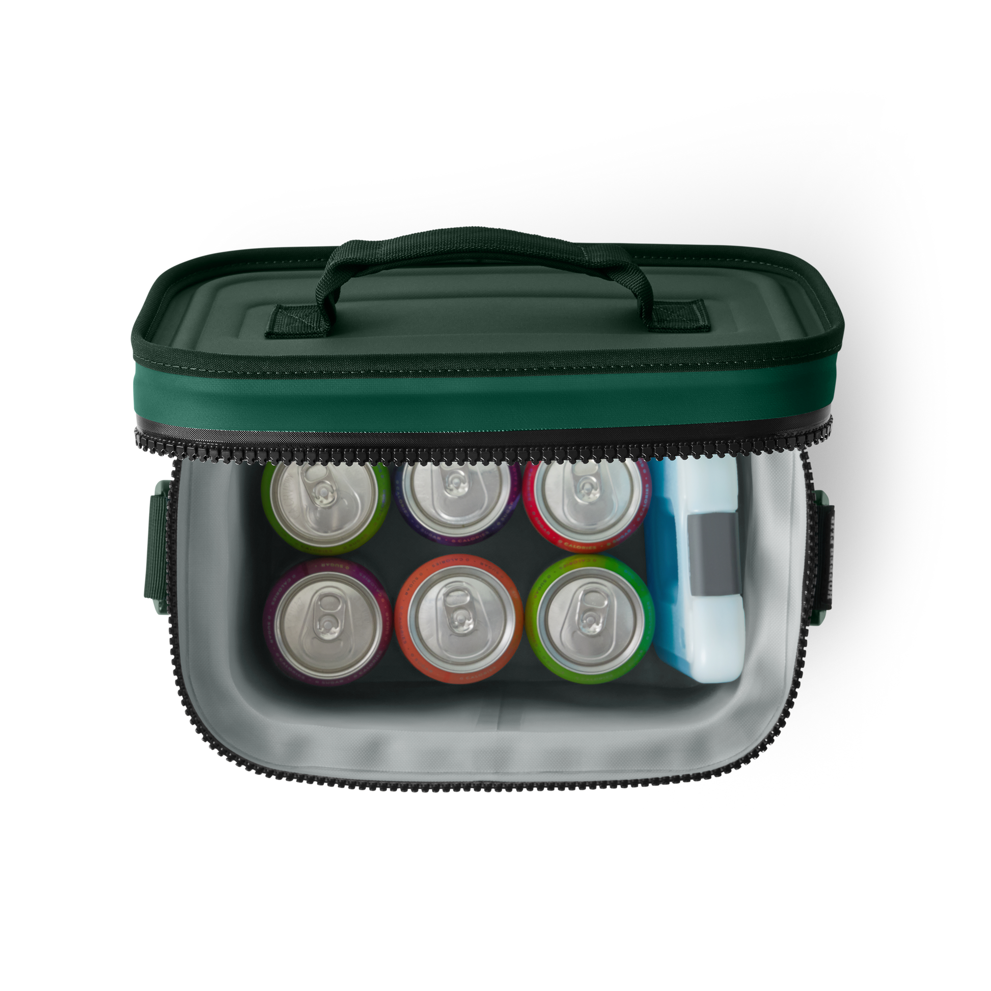 YETI Glacière souple Hopper Flip® 8 Black Forest Green