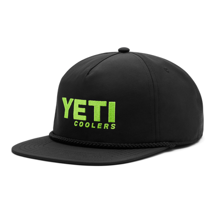 Yeti Coolers® Flat Brim Rope Hat Green