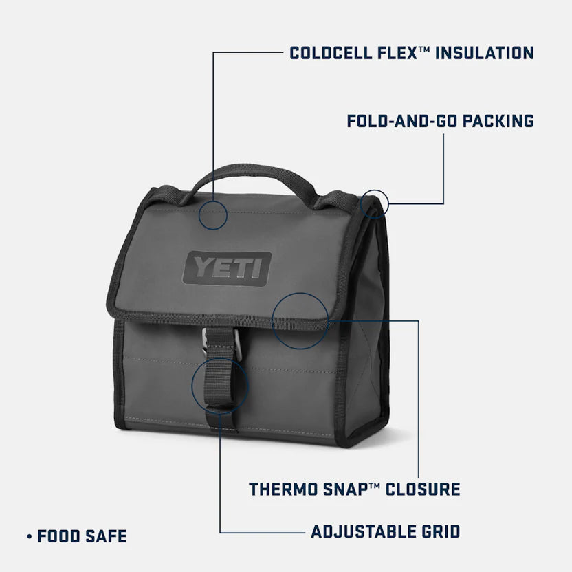 YETI Daytrip® Sac repas Charcoal