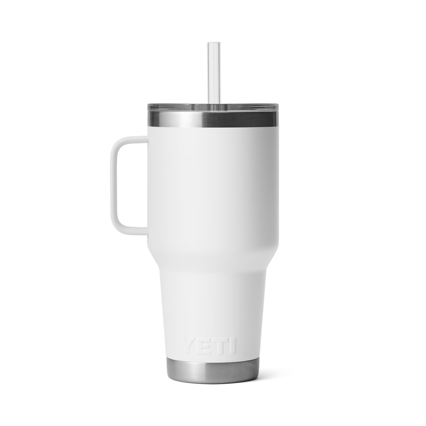 YETI Rambler® Mug De 35 oz (994 ml) Avec couvercle à paille Blanc