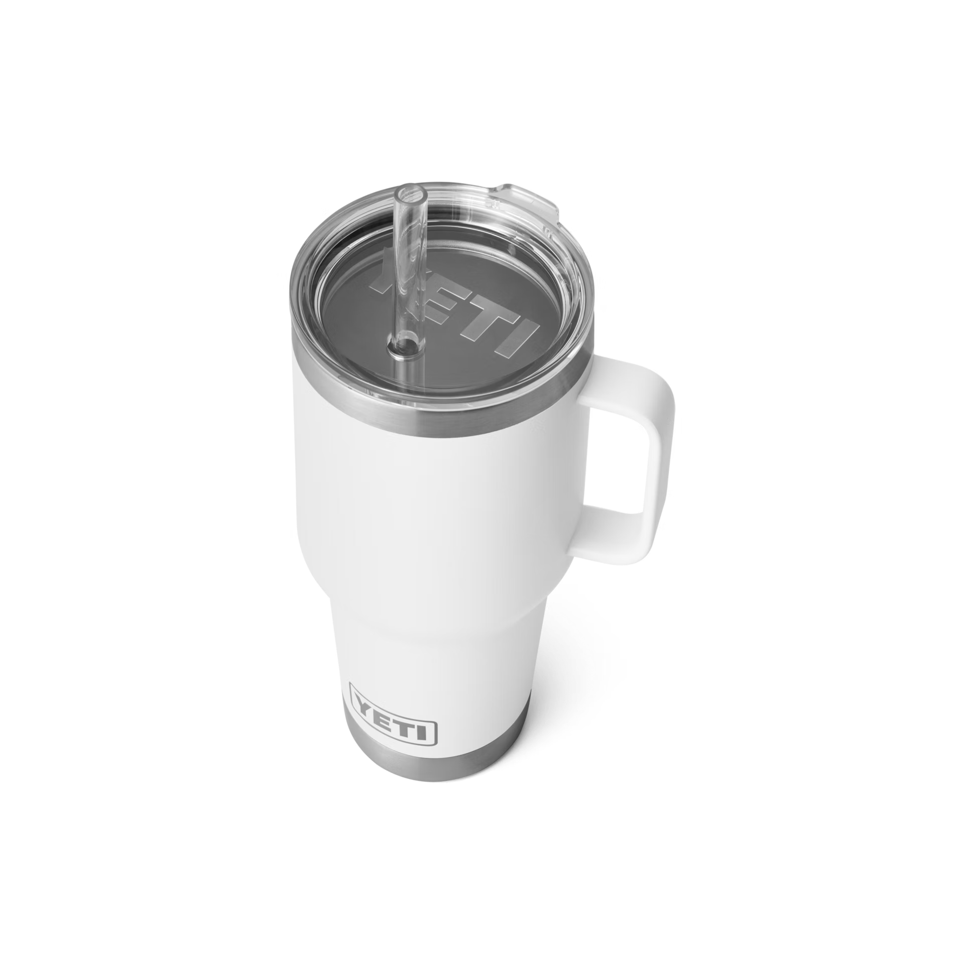 YETI Rambler® Mug De 35 oz (994 ml) Avec couvercle à paille Blanc