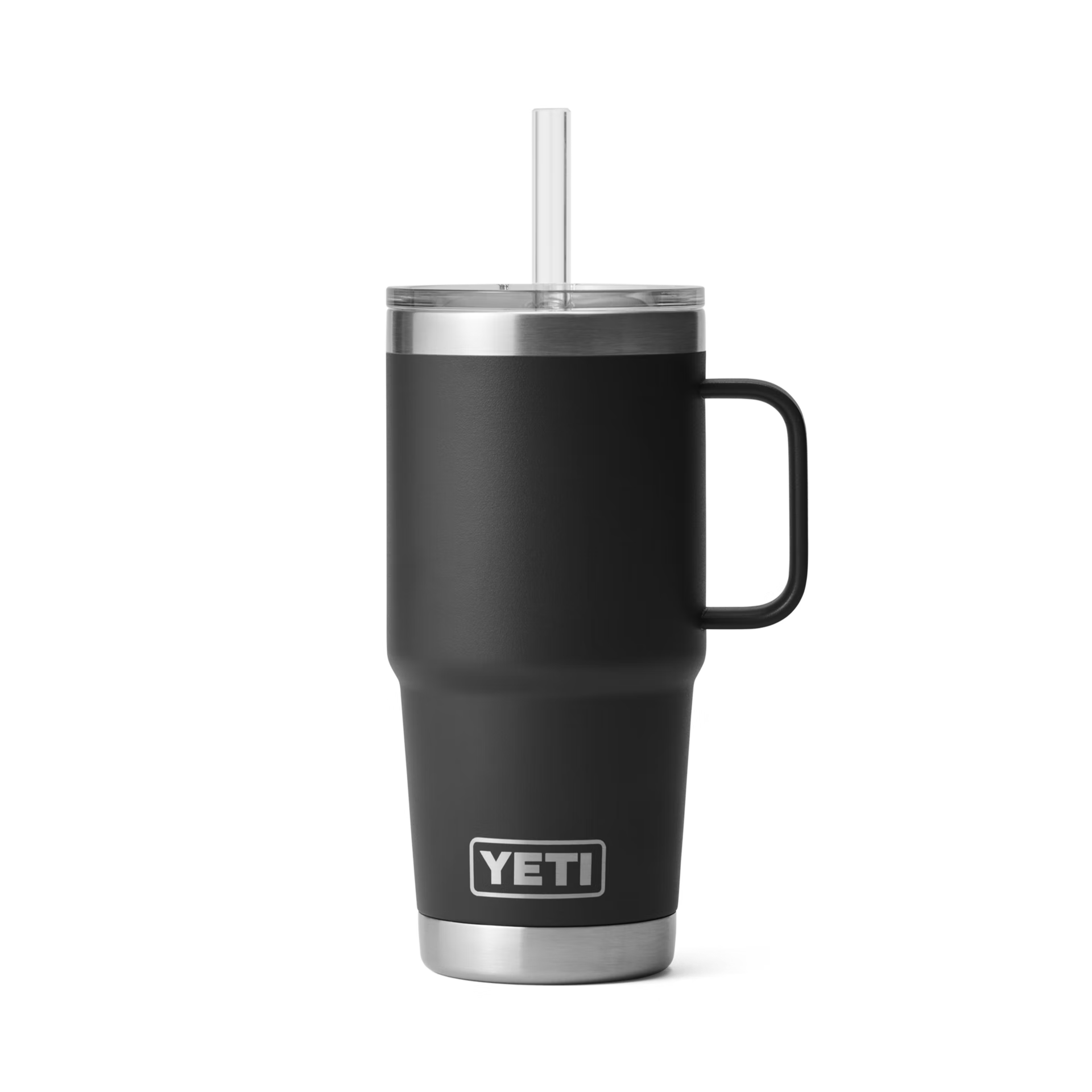 YETI Rambler® Mug De 25 oz (710 ml) Avec couvercle à paille Noir